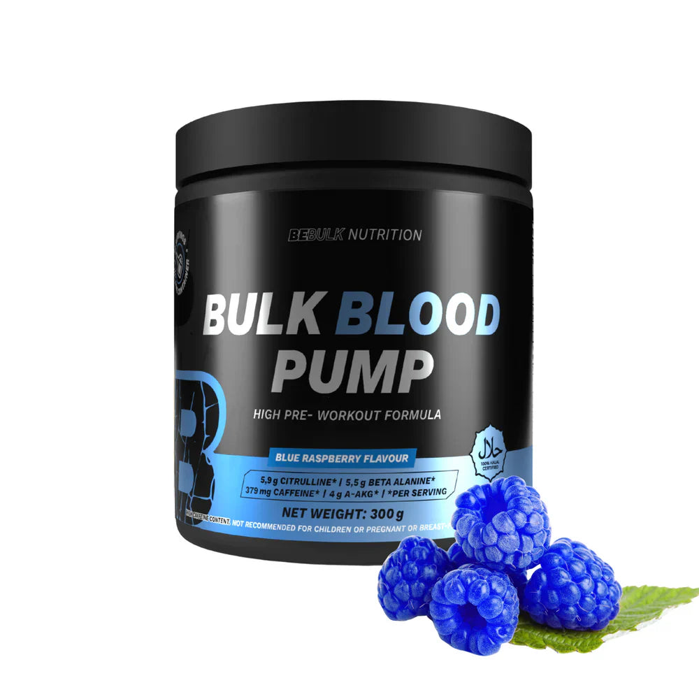 Bulk Blood Pump - High Pre-Workout - 300g - BeBulk Nutrition