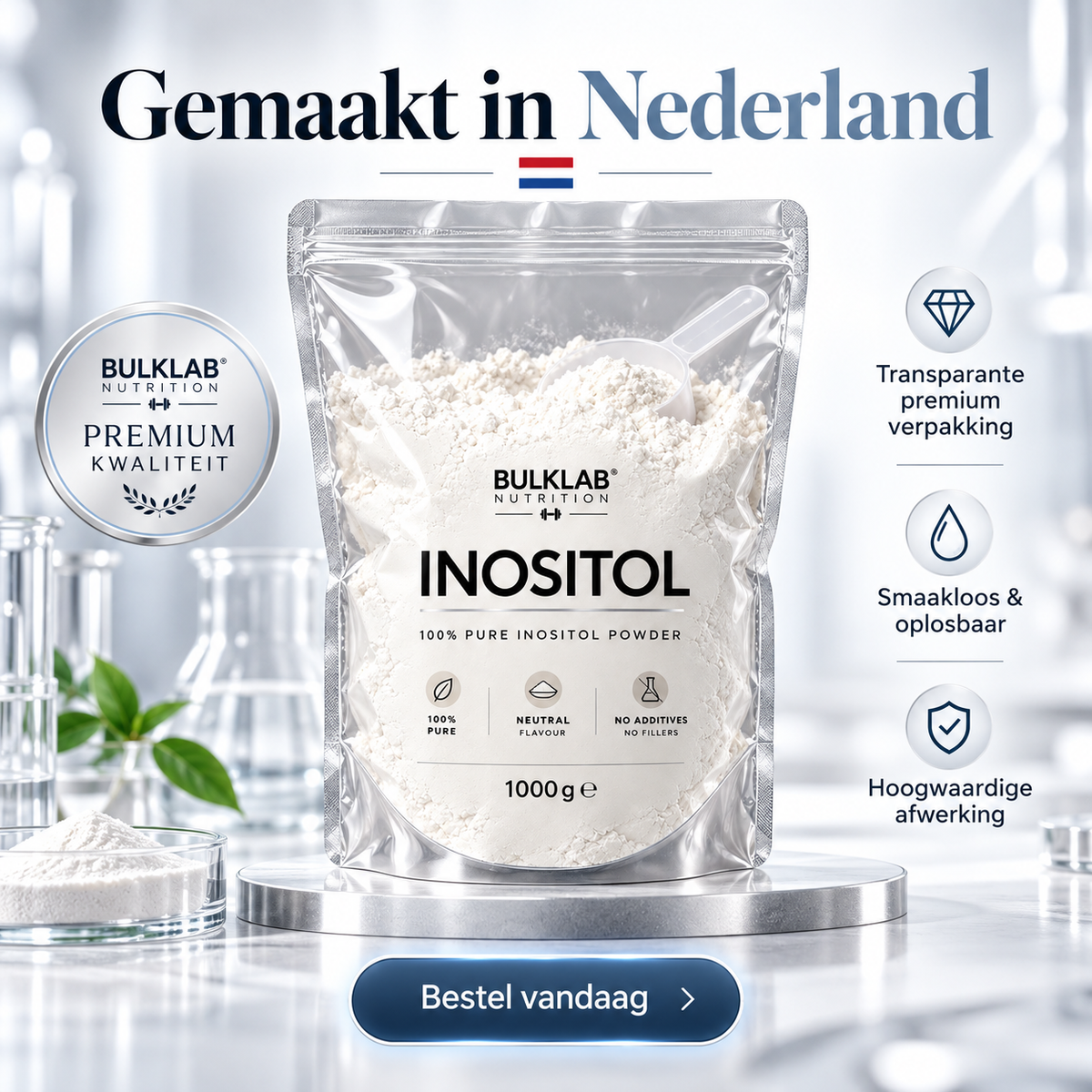 Inositol Poeder - BulkLab Nutrition