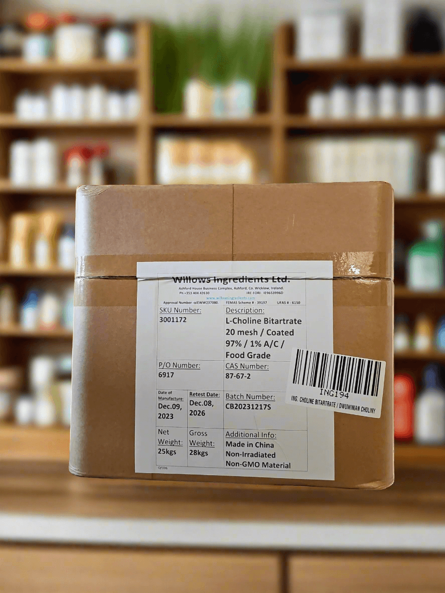 Choline 25 kg - BeBulk Nutrition