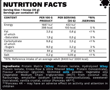 Iso Bulk Zero - BeBulk Nutrition