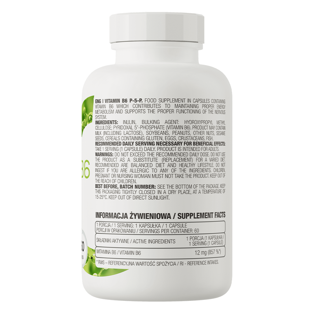 Vitamin Vitamine B6 P-5-P 60 capsules