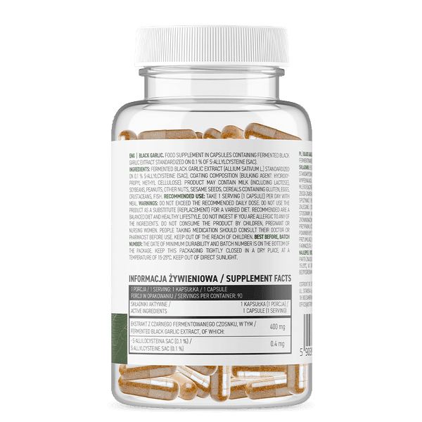 18 x Zwarte Knoflook - Vegan - 90 capsules OstroVit