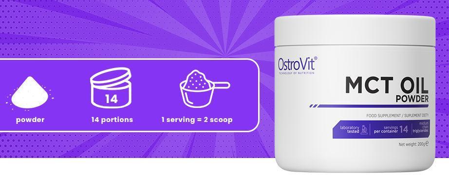 OstroVit MCT Oil Powder 200 g